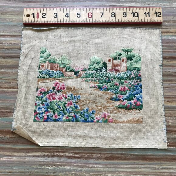 Path of Faith Desert Mission Completed Cross Stitch Betty Blevins 20502 - Picture 2 of 3